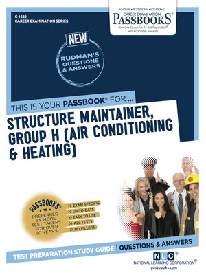 cover image of Structure Maintainer, Group H (Air Conditioning & Heating)